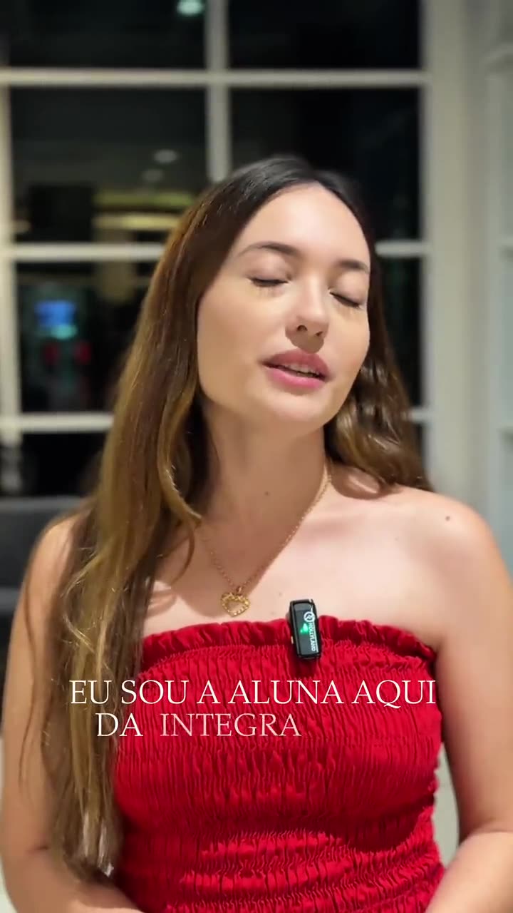 Depoimento em vídeo de aluno do Integra Derma